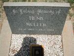 MULLER Henk 1920-1969