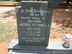 EKSTEEN Jacoba Petronella 1913-1982