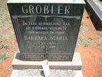 GROBLER Barbara Maria 1899-1966