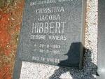 HIBBERT Christina Jacoba 1903-1985