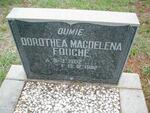 FOUCHE Dorothea Magdalena 1902-1982
