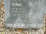 WESTHUIZEN George, van der 1927-1994