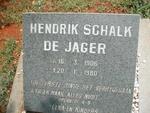 JAGER Hendrik Schalk, de 1906-1980