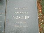 VORSTER Martinus Johannes 1914-1983