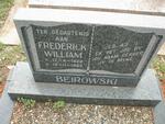 BEIROWSKI Frederick William 1922-1983