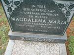 ROSSOUW Magdalena Maria nee KELLERMANN 1920-1984