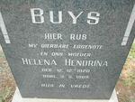 BUYS Helena Hendrina 1920-1969