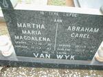 WYK Abraham Carel, van 1932-1987 & Martha Maria Magdalena 1930-1983