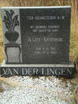 LINGEN Aart Antonie, van der 1913-1983