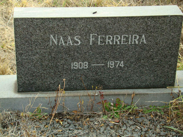 FERREIRA Naas 1908-1974