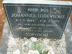 STRYDOM Johannes Lodewickis 1944-1979