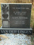 LINGEN Aart Antonie, van der 1913-1983
