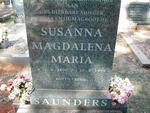 SAUNDERS Susanna Magdalena Maria 1896-1995