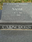 CAIRNCROSS Naomi 1915-2003
