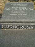 CAIRNCROSS Paulina Stevina nee BOTHA 1912-1998