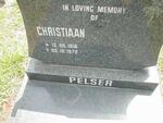 PELSER Christiaan 1916-1972