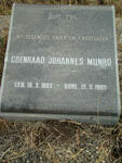 MUNROE Coenraad Johannes 1893-1965