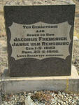 RENSBURG Jacobus Frederick, Janse van 1882-1946