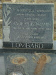 LOMBARD Andries Benjamin 1881-1954
