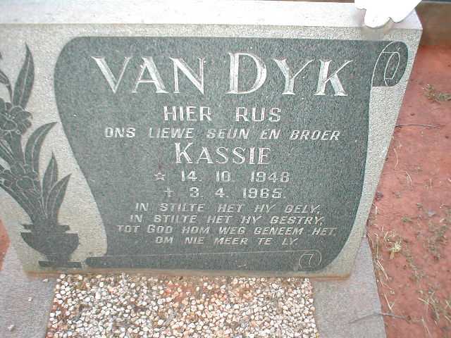 DYK Kassie, van 1948-1965