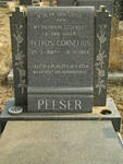 PELSER Petrus Cornelius 1887-1955