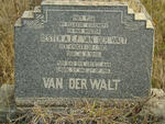 WALT Hester A.F.F., van der nee KRUGER 1893-1950