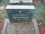 RUDOLPH Andrew 1912-1972