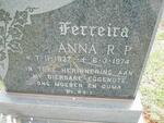 FERREIRA Anna R.P. 1927-1974