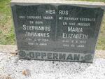 OPPERMAN Stephanus Johannes -1984 & Maria Elizabeth -1972