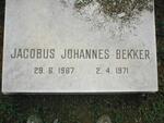 BEKKER Jacobus Johannes 1967-1971