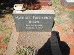 HORN Michael Frederick 1910-1971