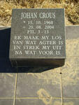 CROUS Johan 1968-2004