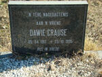 CRAUSE Dawie 1912-1995