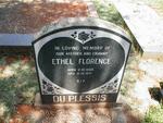 PLESSIS Ethel Florence, du 1888-1971