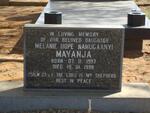 MAYANJA Melanie Hope Namugaanyi 1997-1998