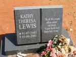 LEWIS Kathy Theresa 1943-2001