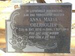 OBERHOLZER Anna Maria 1873-1948