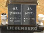 LIEBENBERG A.J. 1925-2003 & J.P. 1926-