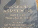 ARMSTRONG Eric Charles 1927-1983