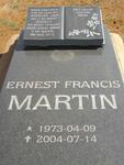 MARTIN Ernest Francis 1973-2004