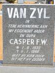 ZYL Casper F.W., van 1933-1988