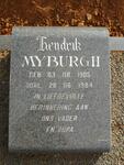 MYBURGH Hendrik 1905-1984