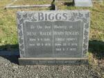 BIGGS Henry Rogers 1876-1970 & Irene Maude 1888-1978