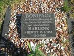 BONIFACE Marlene nee HEWITT 1958-1999