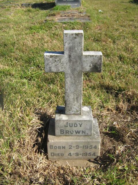 BROWN Judy 1954-1954