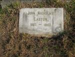 EASTON John Nicholas 1897-1952