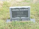 JORDAAN Johanna Elizabeth nee ERASMUS 1907-1999