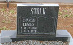 STOLK Charlie Lewies 1910-1993