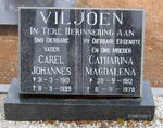 VILJOEN Carel Johannes 1910-1999 & Catharina Magdalena 1912-1978