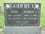GODFREY Herbert T. 1892-1987 & Edith 1900-1997
